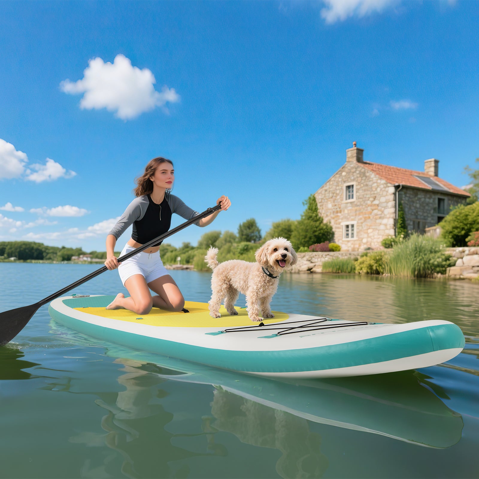 11 Feet Inflatable Stand Up Paddle Board, L Surfing at Gallery Canada