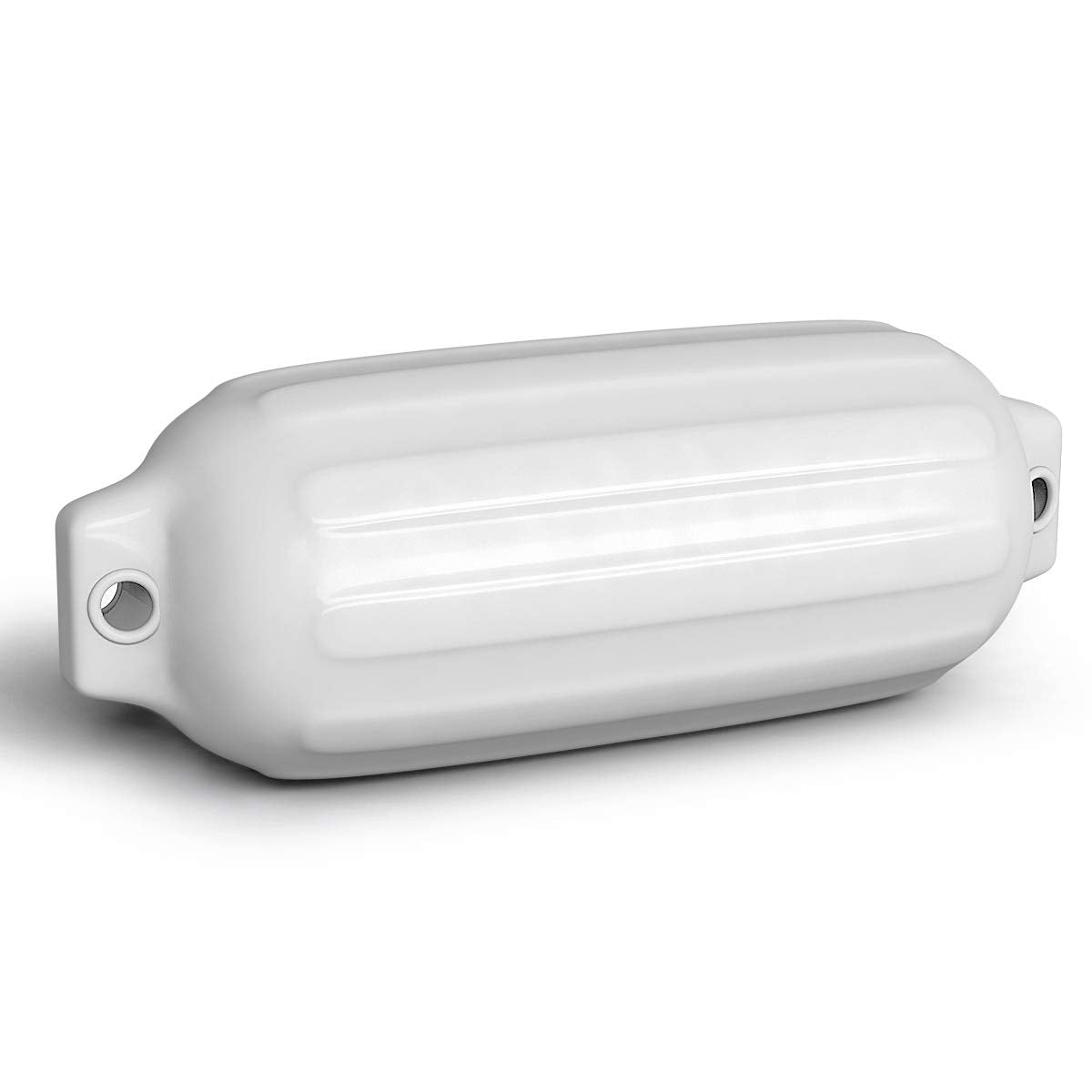 4 Ribbed Marine Boat Fender, 8.5" x 27", White Watercraft Parts & Accessories at Gallery Canada