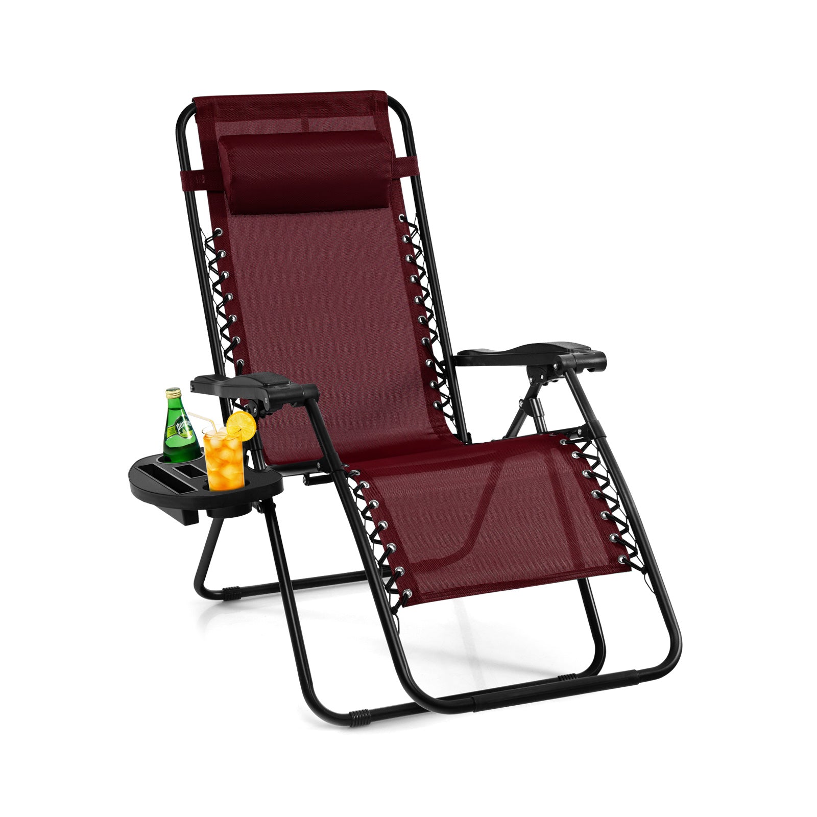 Outdoor Folding Zero Gravity Lounge Chair, Wine Beach & Lawn Chairs at Gallery Canada
