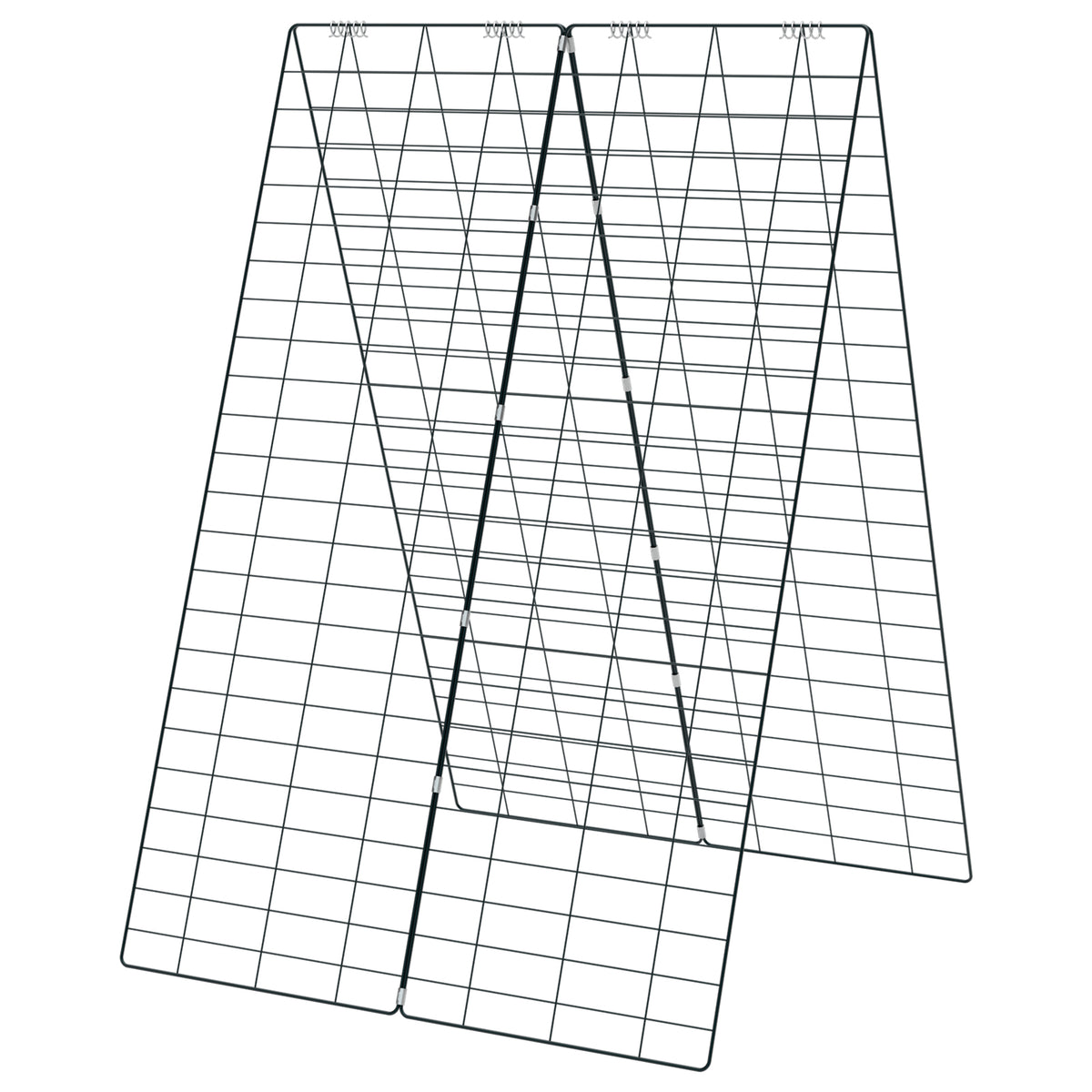 2 Pieces Foldable A-Frame Trellis Plant Supports, Green Plant Stands at Gallery Canada
