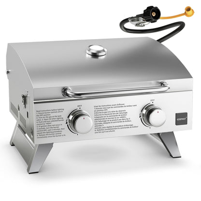 Stainless Steel Propane Grill With Lid, Silver Outdoor Grills at Gallery Canada
