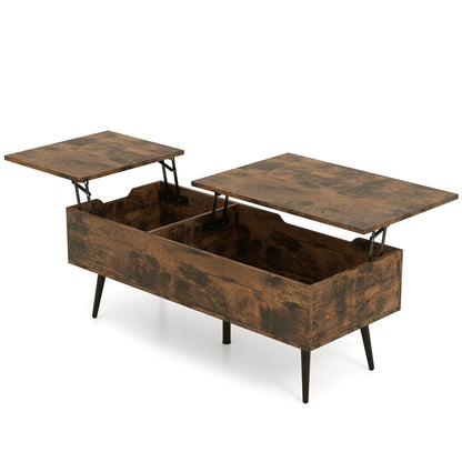 47 Inch Lift Top Coffee Table, 2 Hidden Compartments Coffee Tables Coffee at Gallery Canada