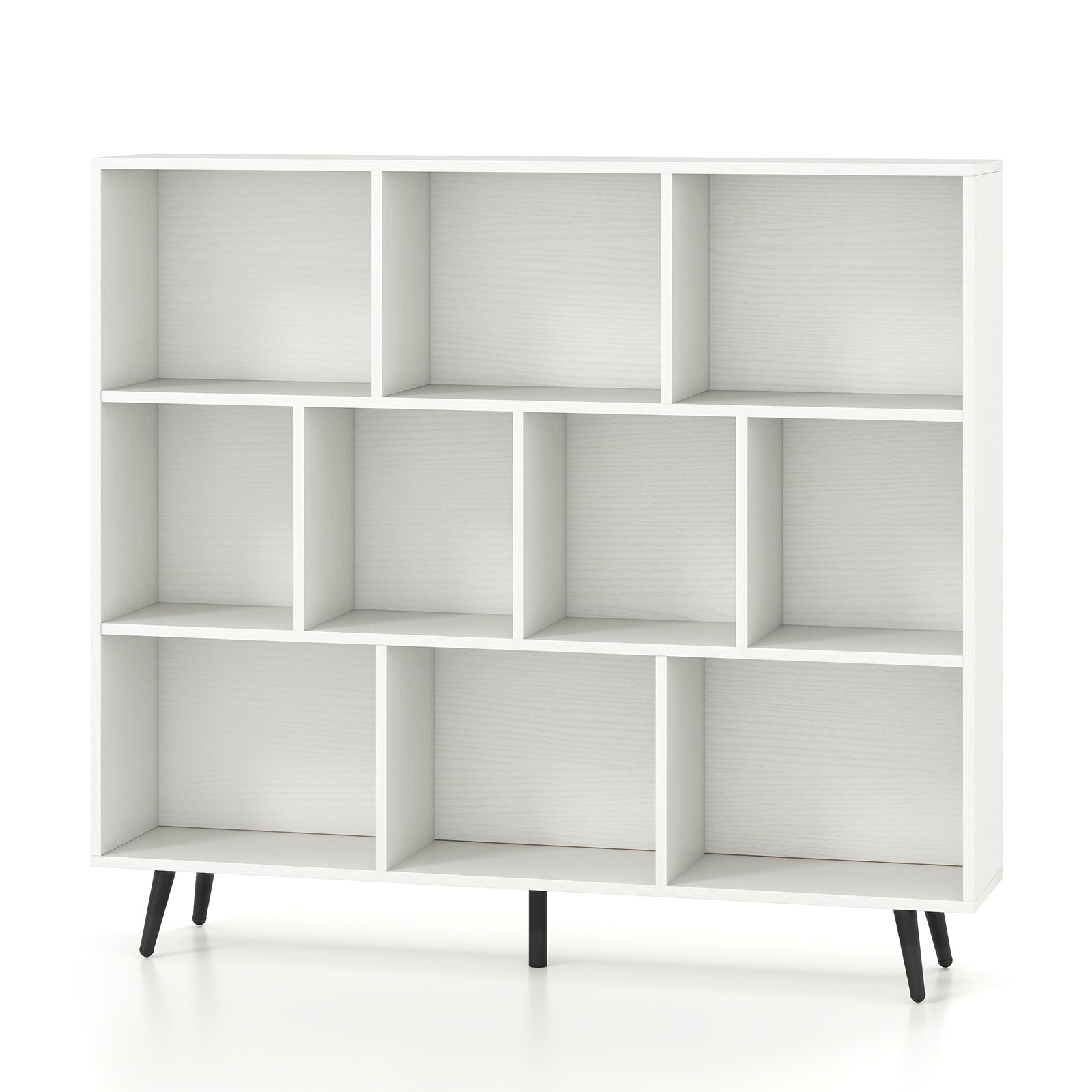 7/8/10-Cube Bookcase, 5 Tapered Metal Legs, 10 Cubes Bookcases at Gallery Canada