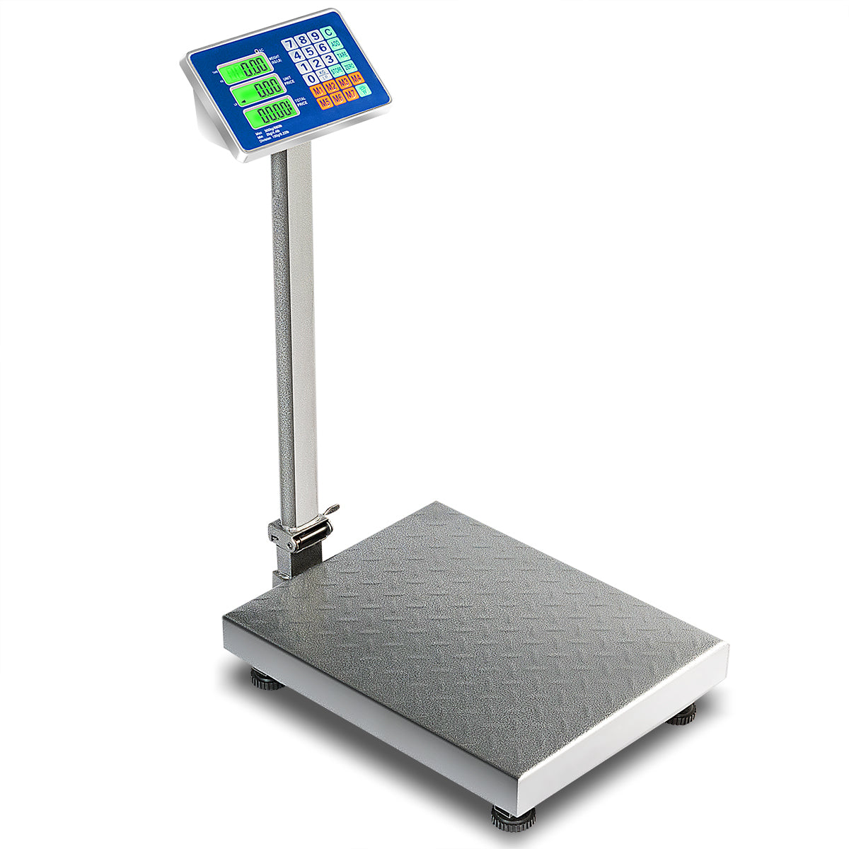 Digital Floor Folding Scale, 660 lbs, Silver Kitchen Tools at Gallery Canada