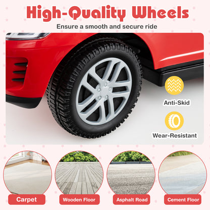 3 In 1 Push Car, Removable Handle, Guardrail, 18-36 Months, Red Push & Pedal Ride On Toys at Gallery Canada