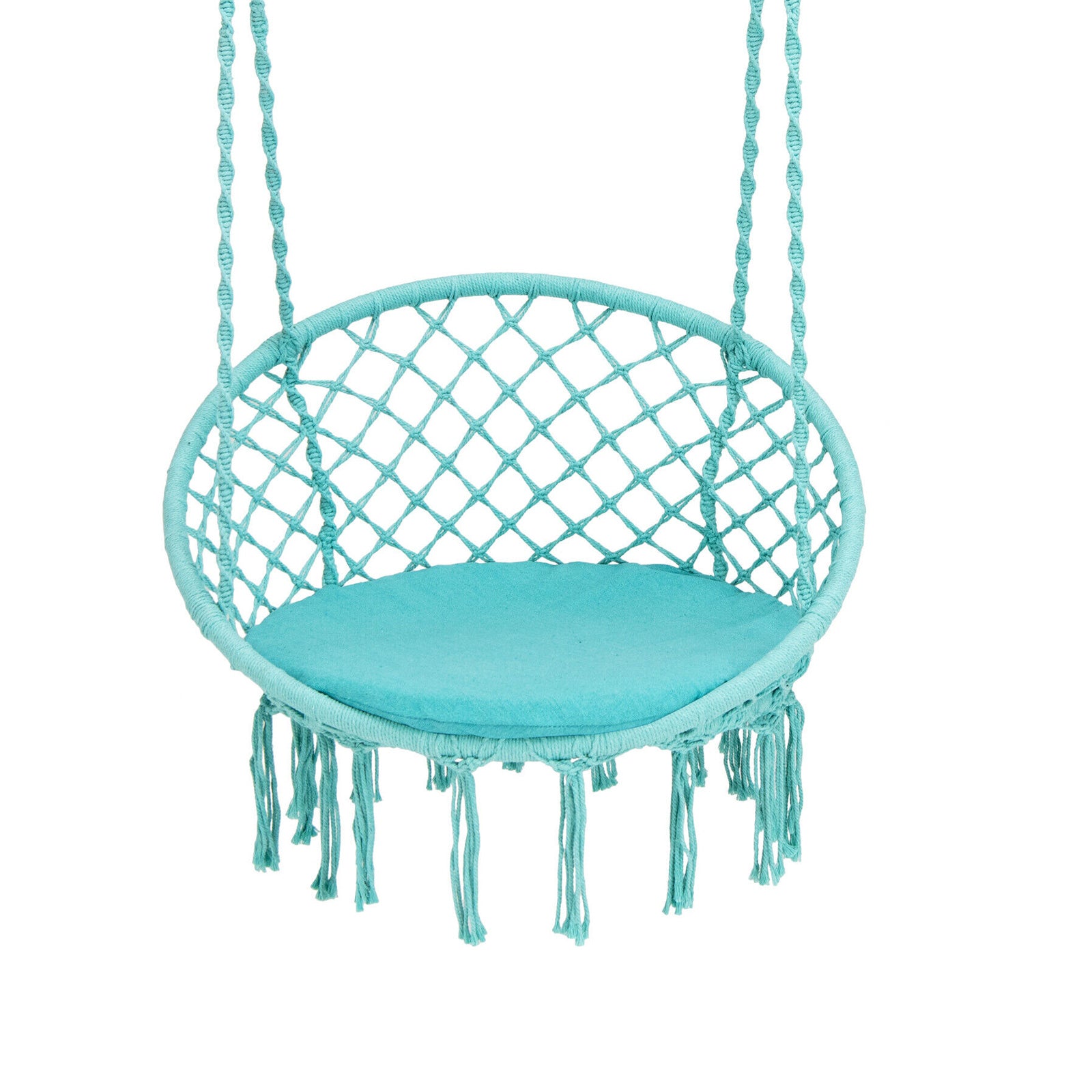 Cushioned Hammock Swing Chair, Turquoise Hammocks at Gallery Canada