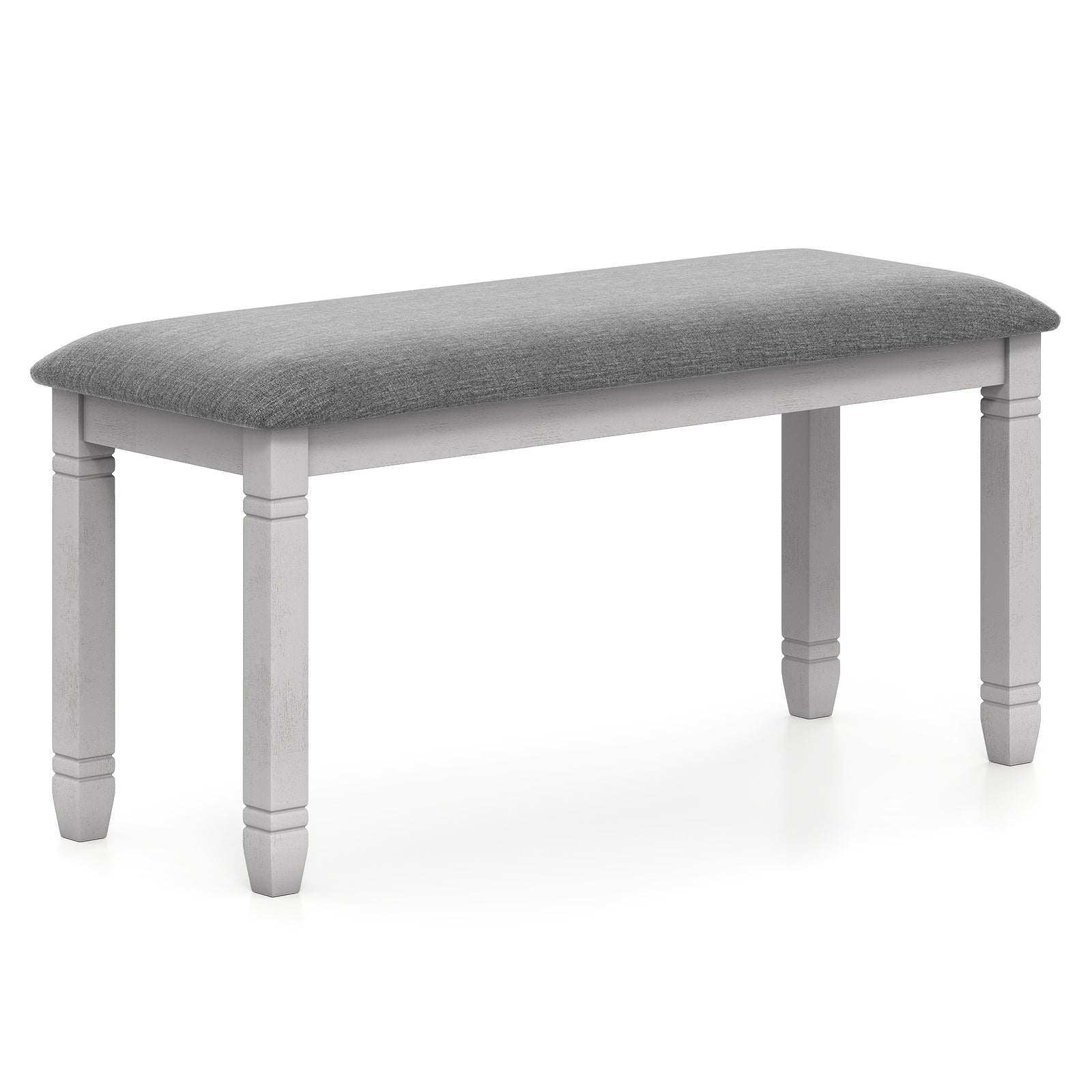 Upholstered Bedroom Bench, Gray Shoe Racks & Storage Benches at Gallery Canada