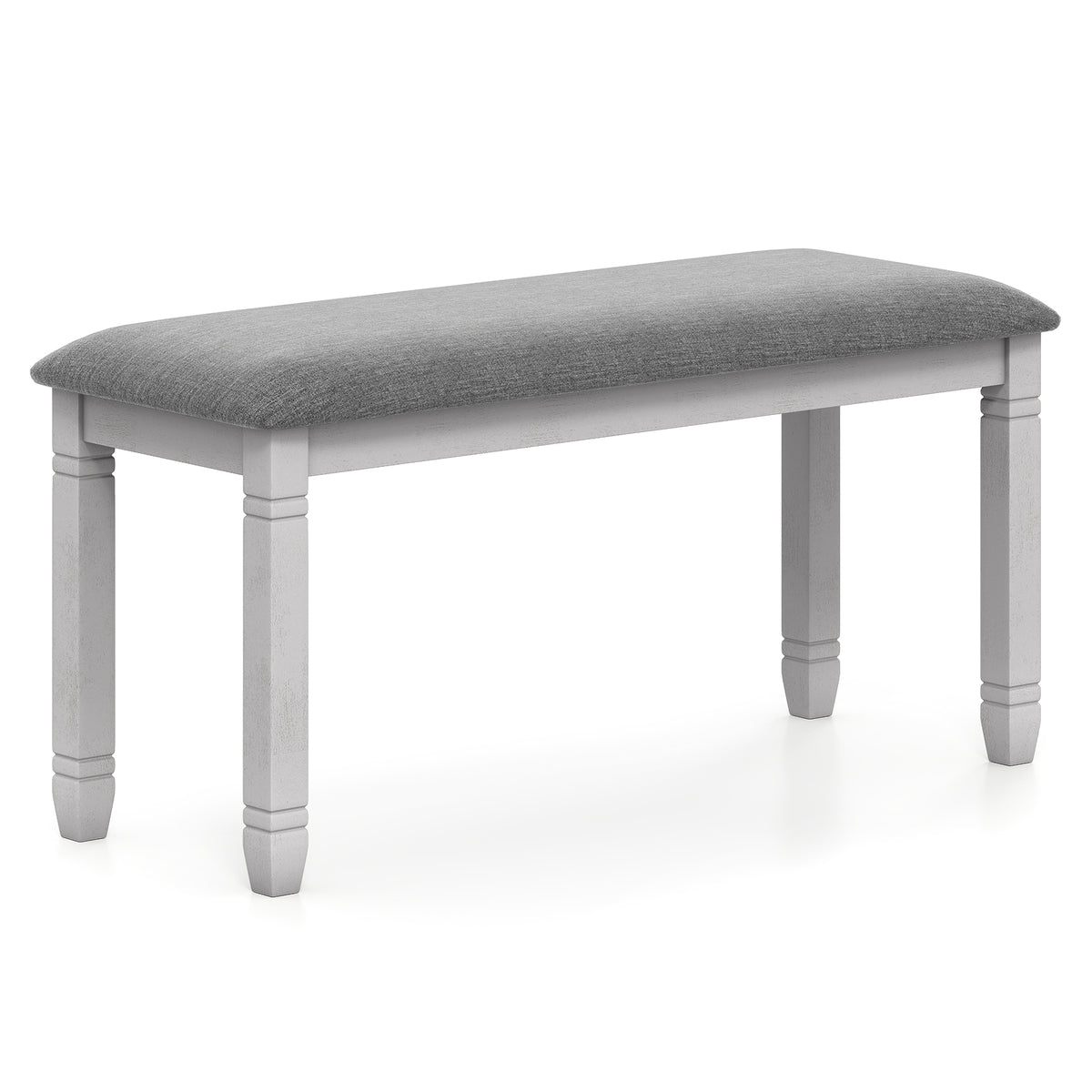 Upholstered Bedroom Bench, Gray Shoe Racks & Storage Benches at Gallery Canada