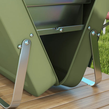 Metal Portable BBQ Grill, Green Charcoal BBQ Grils at Gallery Canada