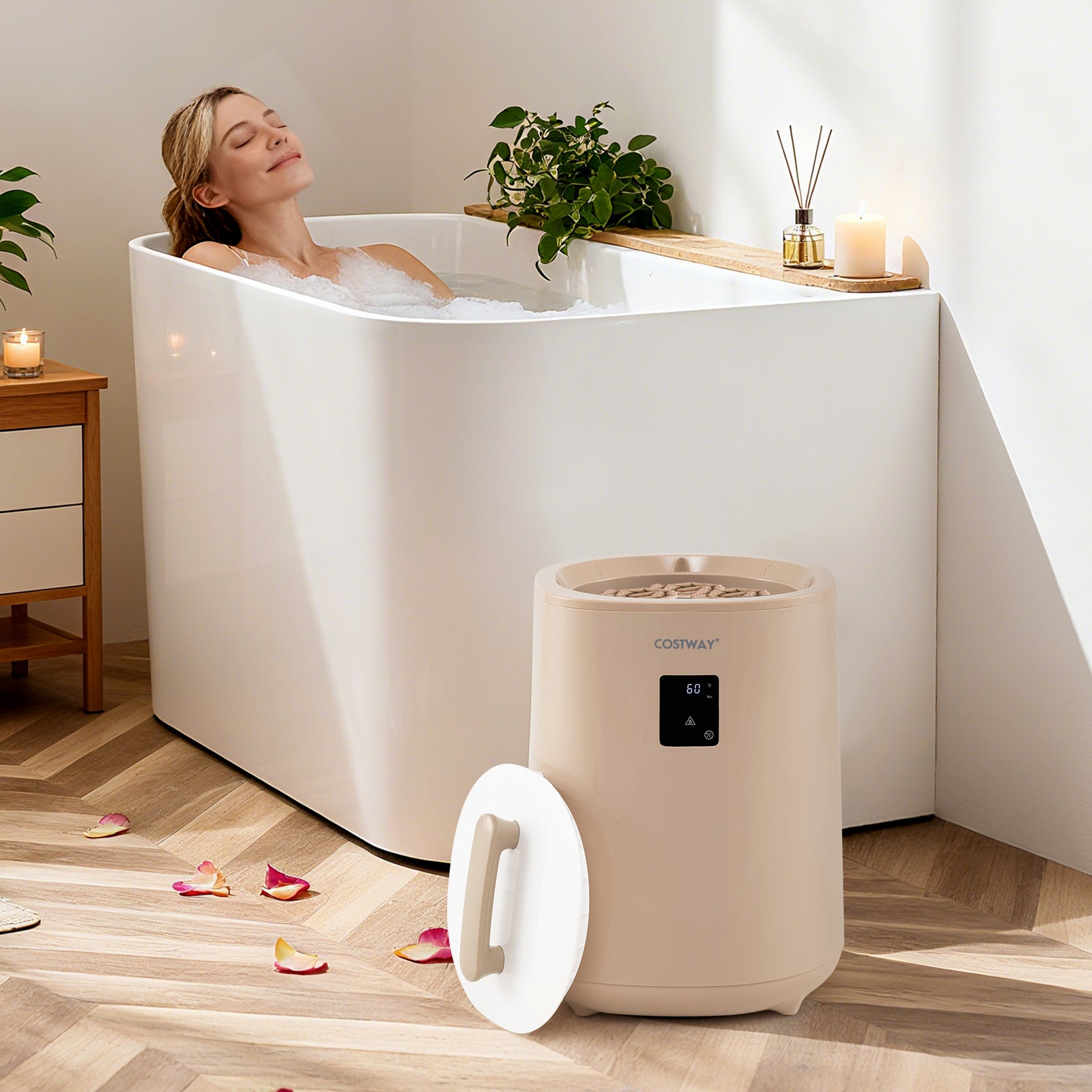 18L Large Towel Warmer, LED Display, Auto Shut Off, Coffee Dryers at Gallery Canada