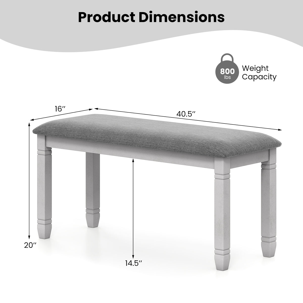 Upholstered Bedroom Bench, Gray Shoe Racks & Storage Benches at Gallery Canada