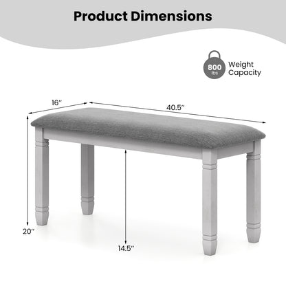 Upholstered Bedroom Bench, Gray Shoe Racks & Storage Benches at Gallery Canada