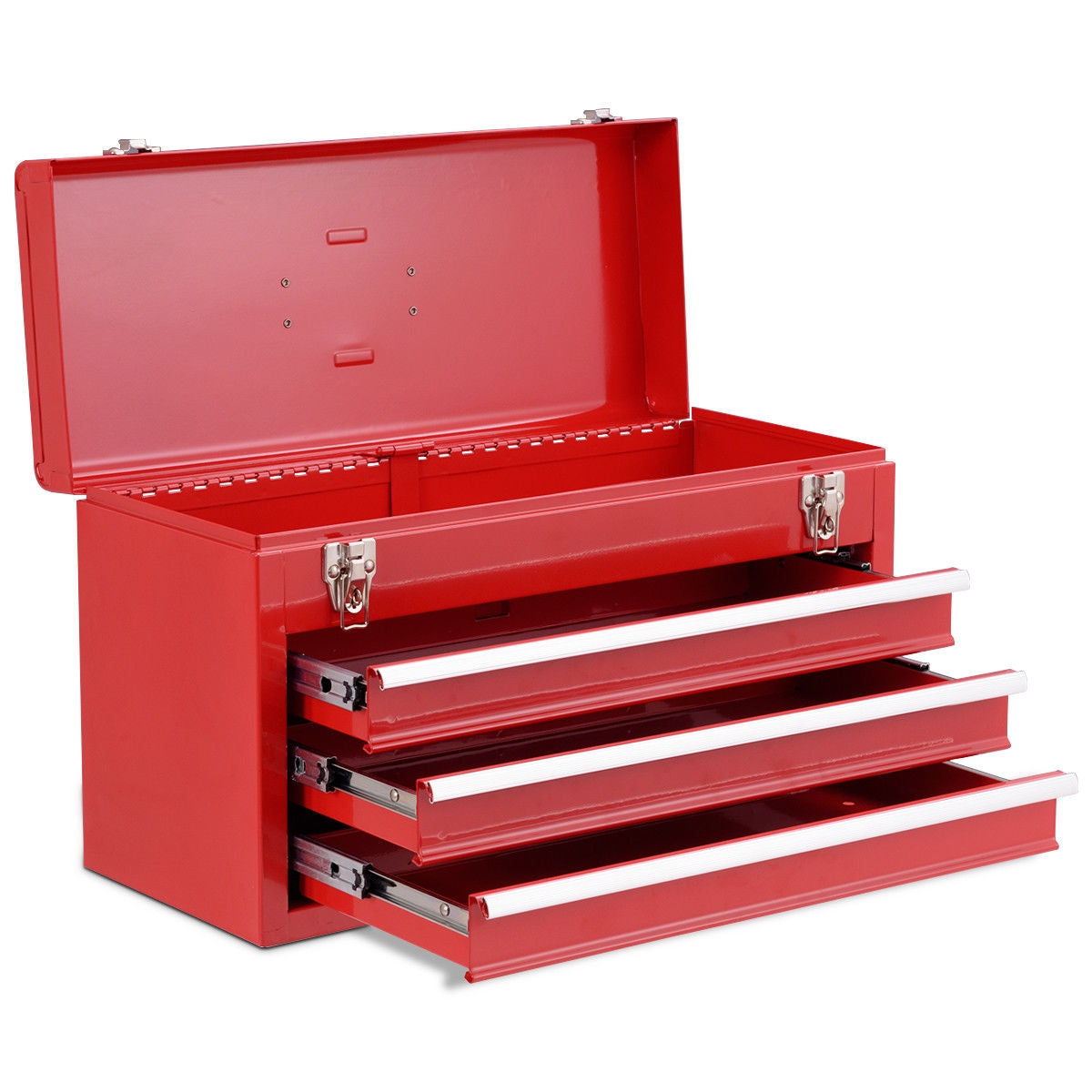 Portable Garage Tool Cabinet Box, 3 Drawers, Red Tool Cabinets & Chests at Gallery Canada