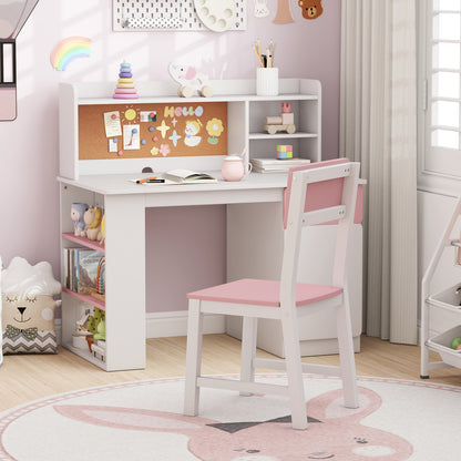 Kids Desk And Chair Set With Hutch, Pink Kids Table & Chair Sets at Gallery Canada