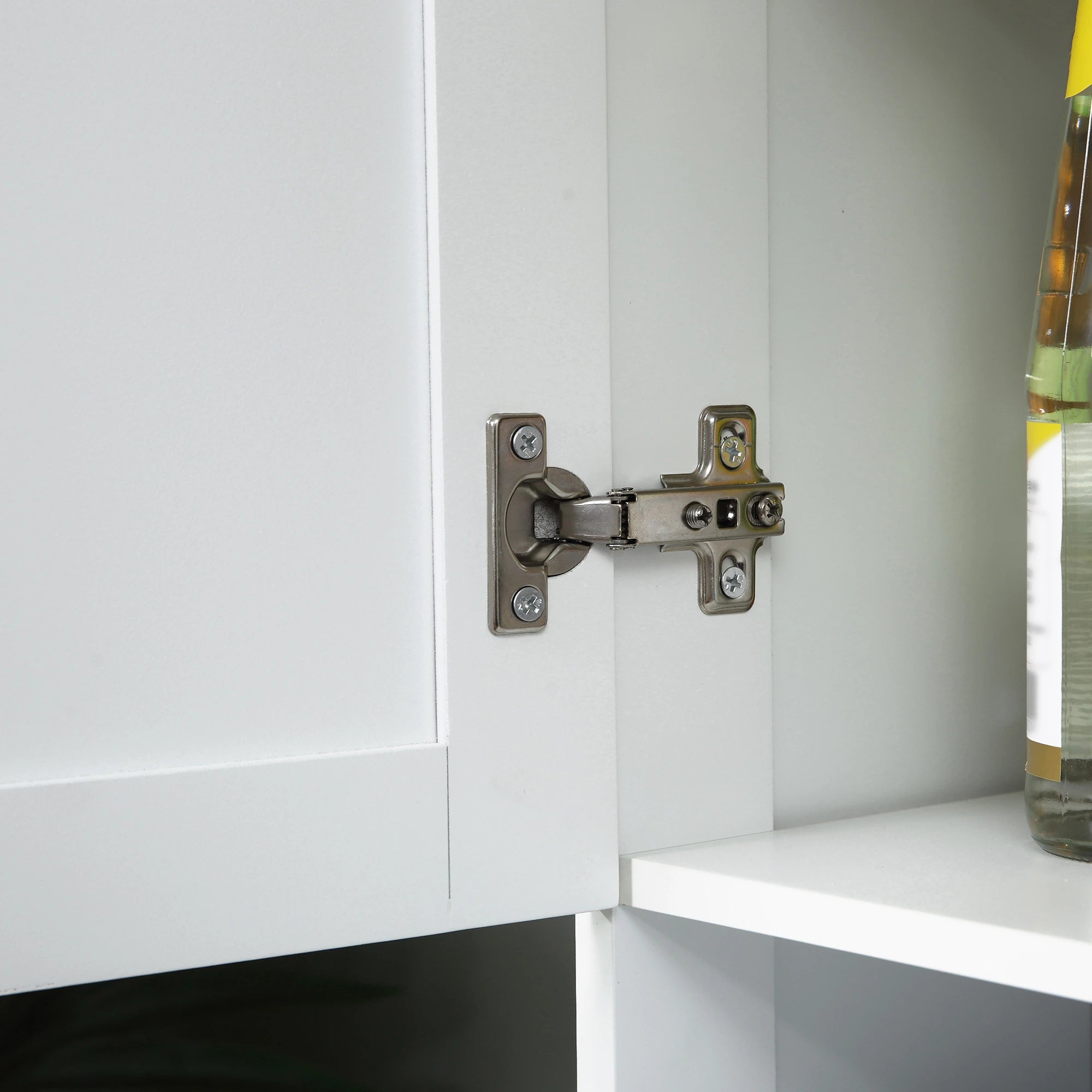 71 Kitchen Pantry Buffet, Hutch Storage Cabinet, Microwave Stand, Oak, White Kitchen Pantry Cabinets at Gallery Canada