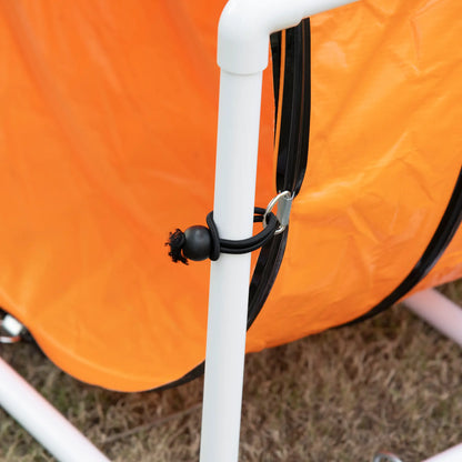 Dog Tunnel, 13 Foot Long, 24" Open Pet Agility Equipment, Orange Dog Agility Training Equipment at Gallery Canada