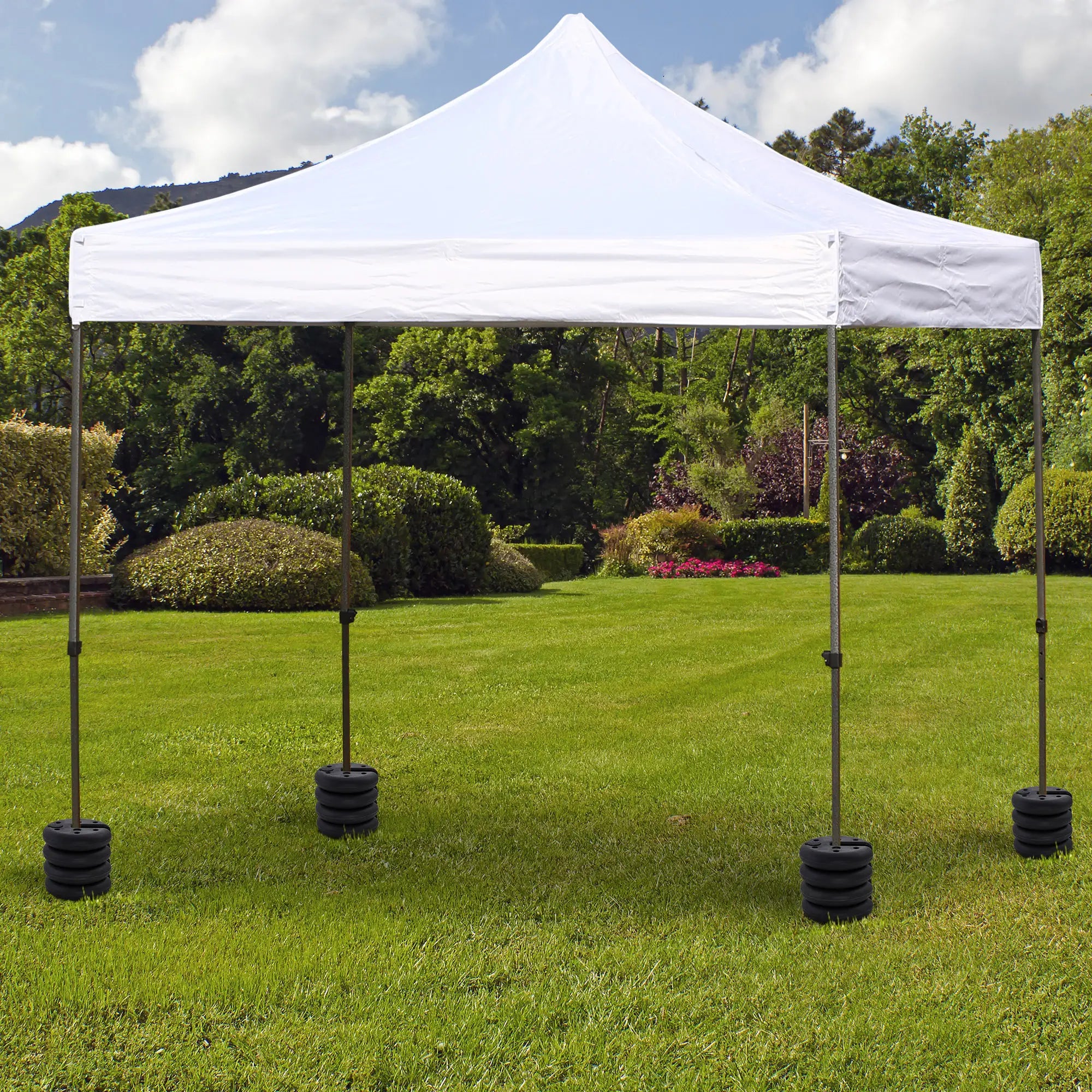 Set of 4 Party Tent Canopy Weight Plates, Gazebo Anchor Base Weights Umbrella Bases at Gallery Canada