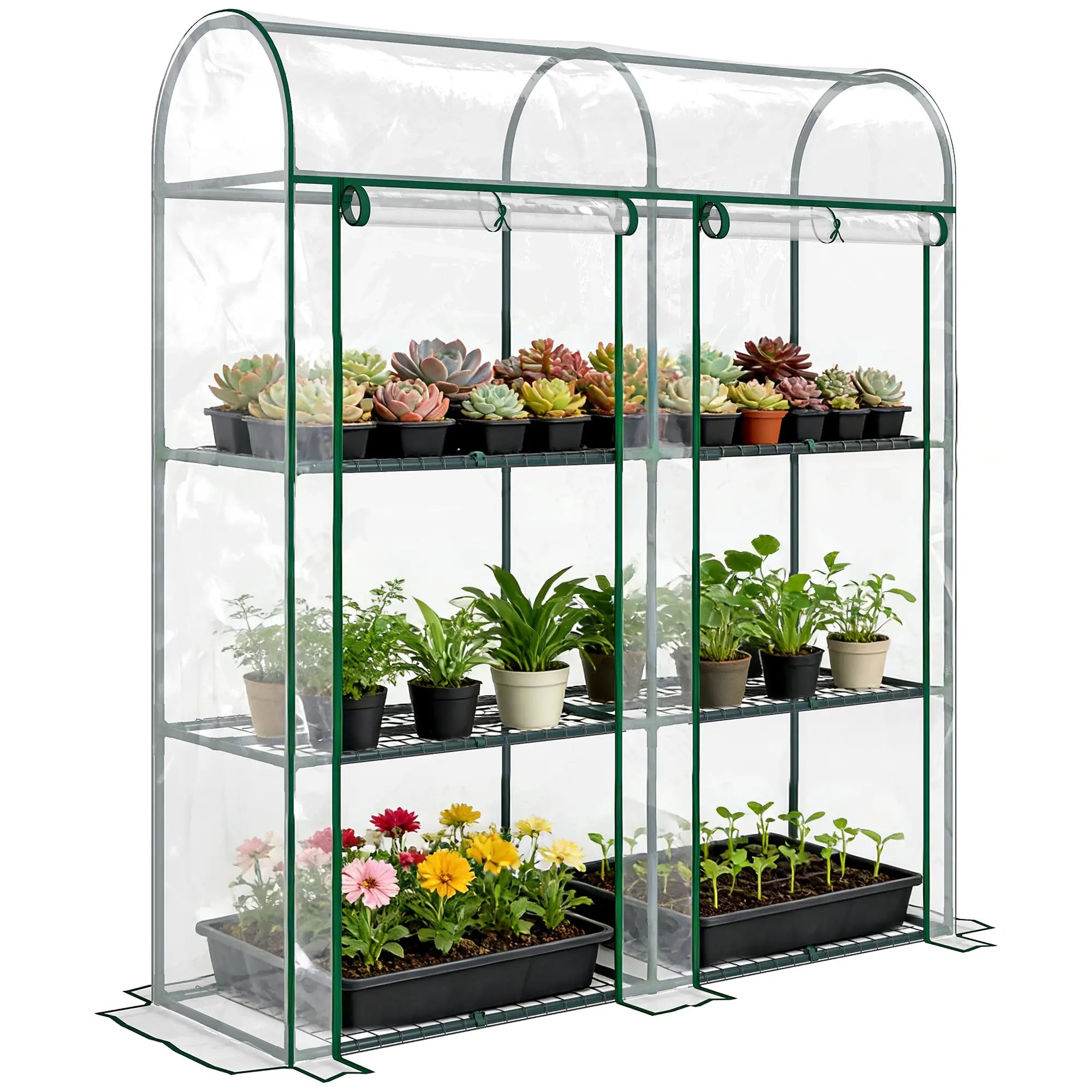 3 Tier Mini Greenhouse, 56.3