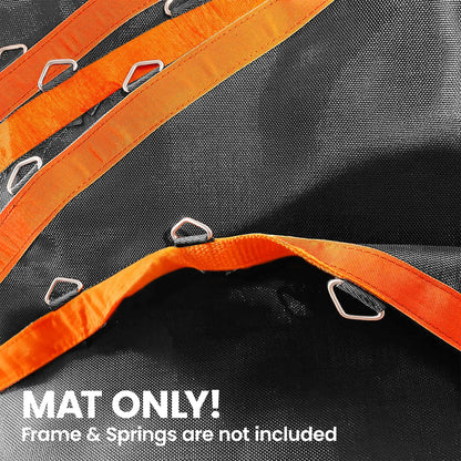 Trampoline Mat Replacement, 12ft, 5.5" Springs, 72 V-Hooks, Orange Trampolines at Gallery Canada