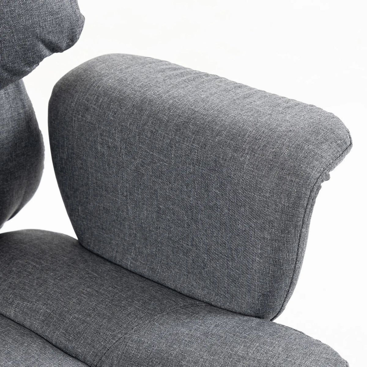 Heavy Duty Office Chair, Footrest, Lumbar Support, Grey Executive & Manager Chairs at Gallery Canada