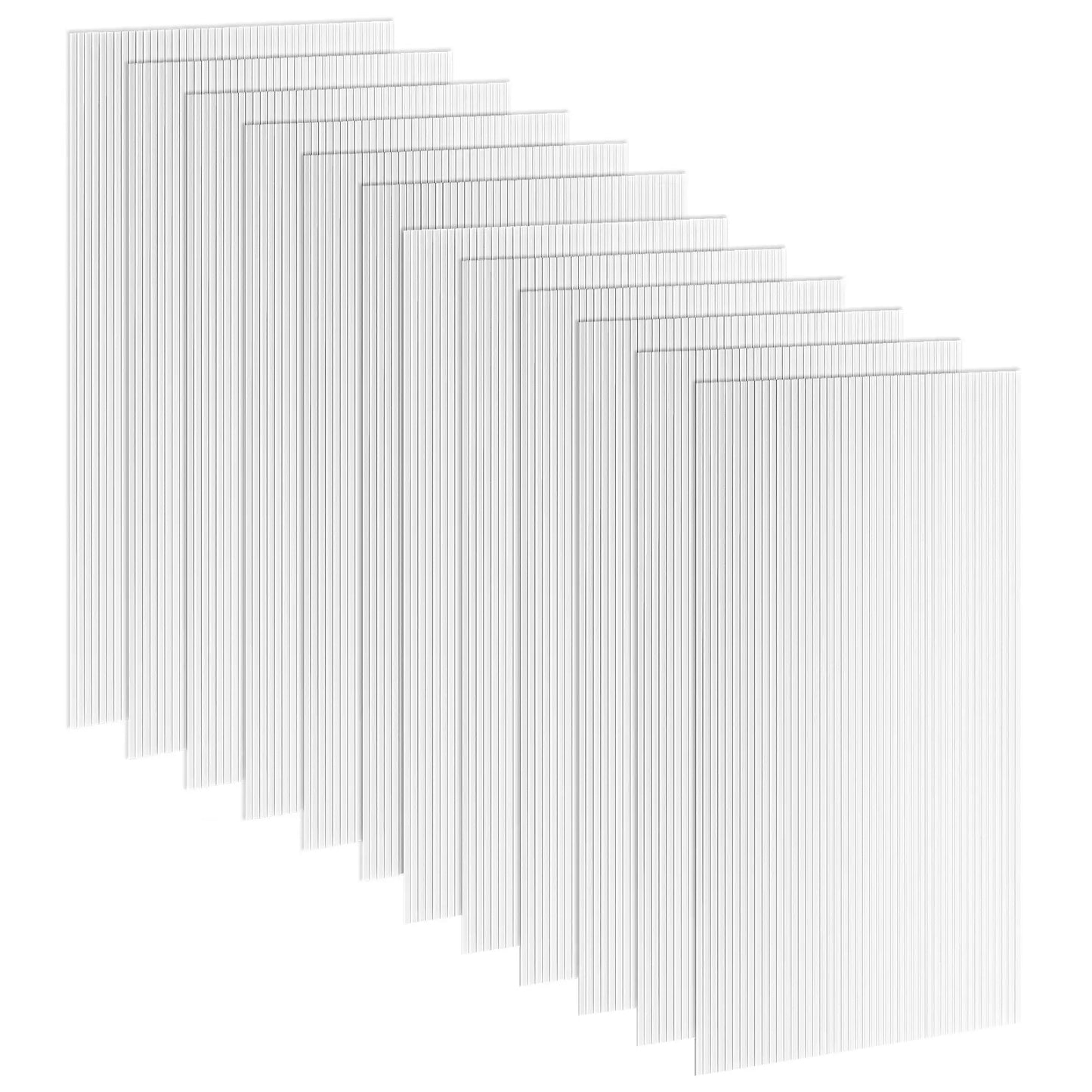 Polycarbonate Greenhouse Panels, UV Protected, Twin-Wall Roof, 47.2" x 23.6", 12 Pack, Clear Greenhouses at Gallery Canada