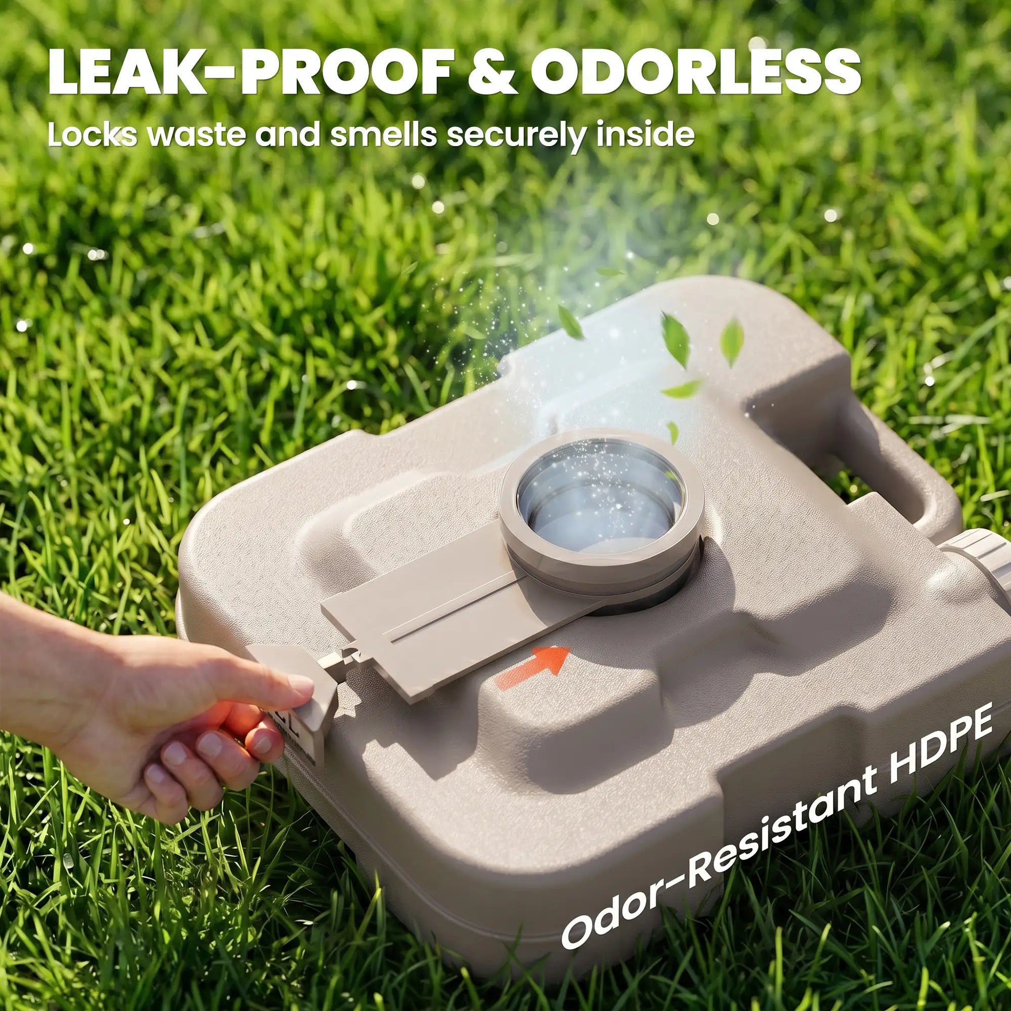Portable Travel Toilet, Flushable Tank, Camping, Boating, 2.6 Gallon (10L) Camping Toilets at Gallery Canada