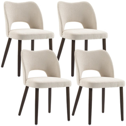 Upholstered Dining Chairs Set, Cream White Dining Chairs at Gallery Canada