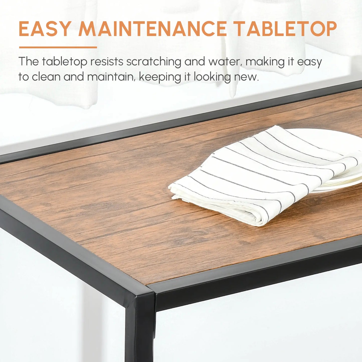 Industrial Dining Table Set for 2, Kitchen Table and Chairs Bar Sets at Gallery Canada
