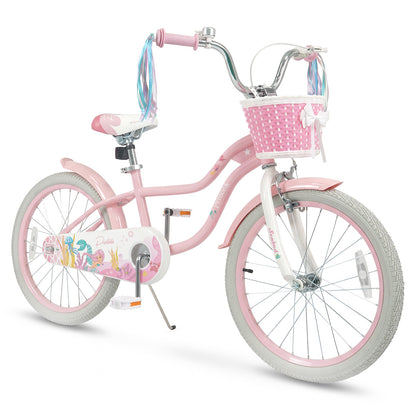 20 Inch Kids Bike, Adjustable, Princess Of The Sea Theme, Pink Kids Bike at Gallery Canada