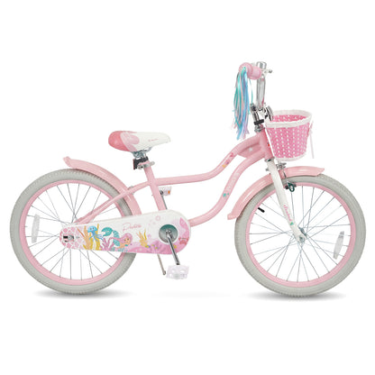 20 Inch Kids Bike, Adjustable, Princess Of The Sea Theme, Pink Kids Bike at Gallery Canada