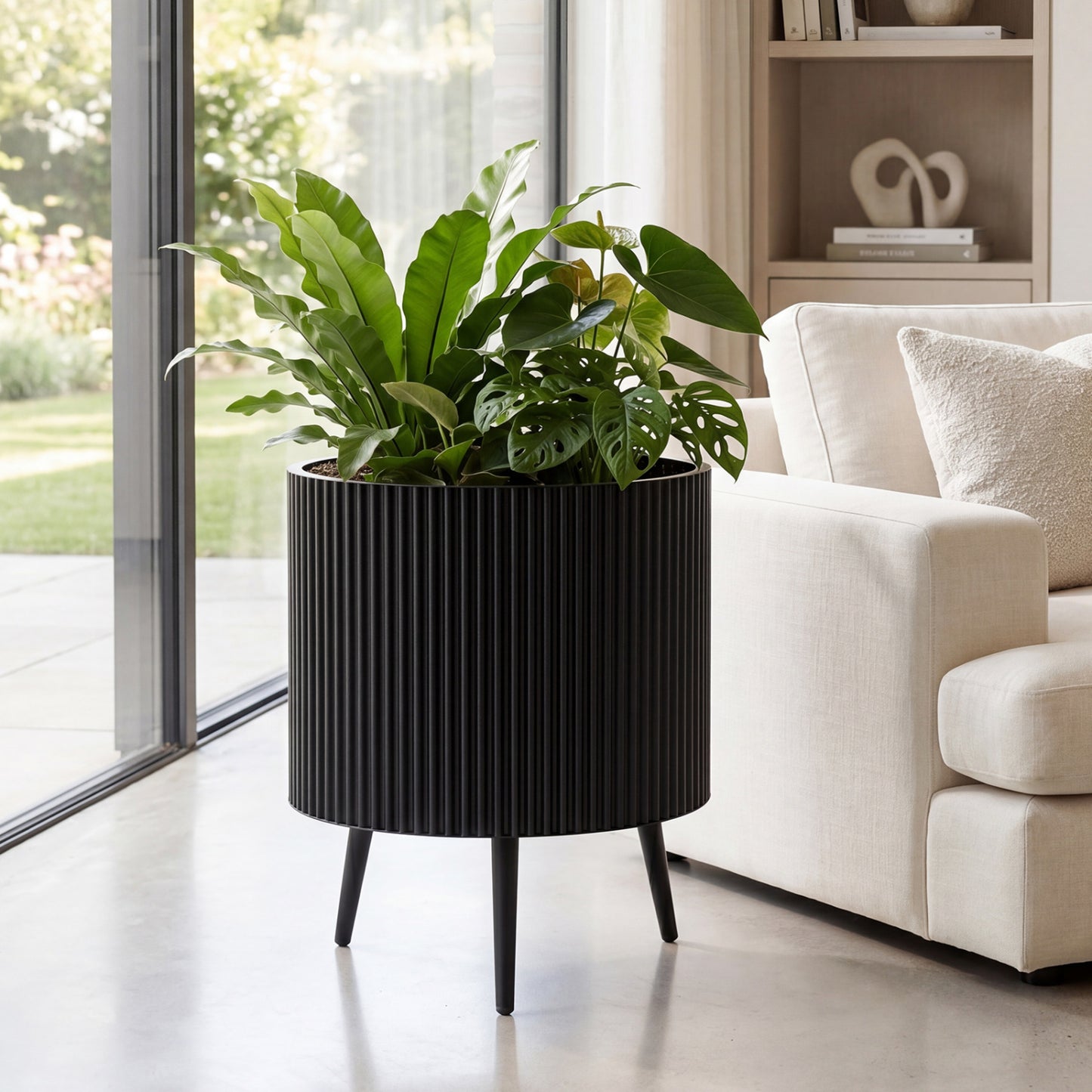 20 Inch Plant Pot With Stand, Tapered Legs Raised Garden Beds at Gallery Canada