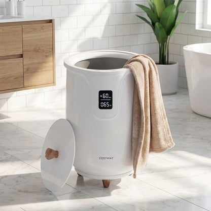 20 L Large Blanket And Towel Warmer, 3 Heat Levels, White Dryers at Gallery Canada