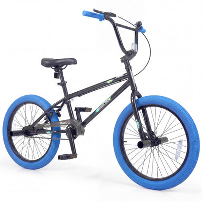 20" Trick Bicycle, 360 Degree Steering, Adjustable Seat, Navy Kids Bike at Gallery Canada