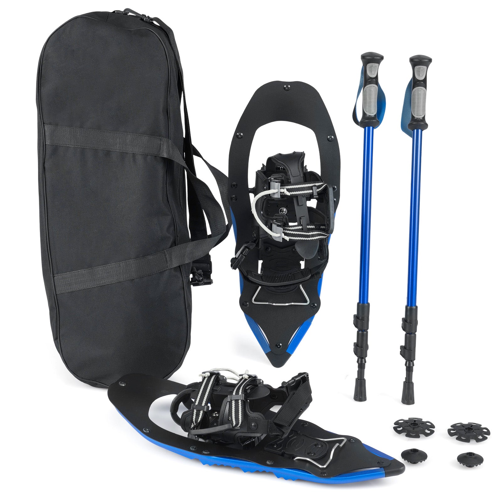 21” Snowshoes with Trekking Poles, Blue Winter Sports & Activities at Gallery Canada