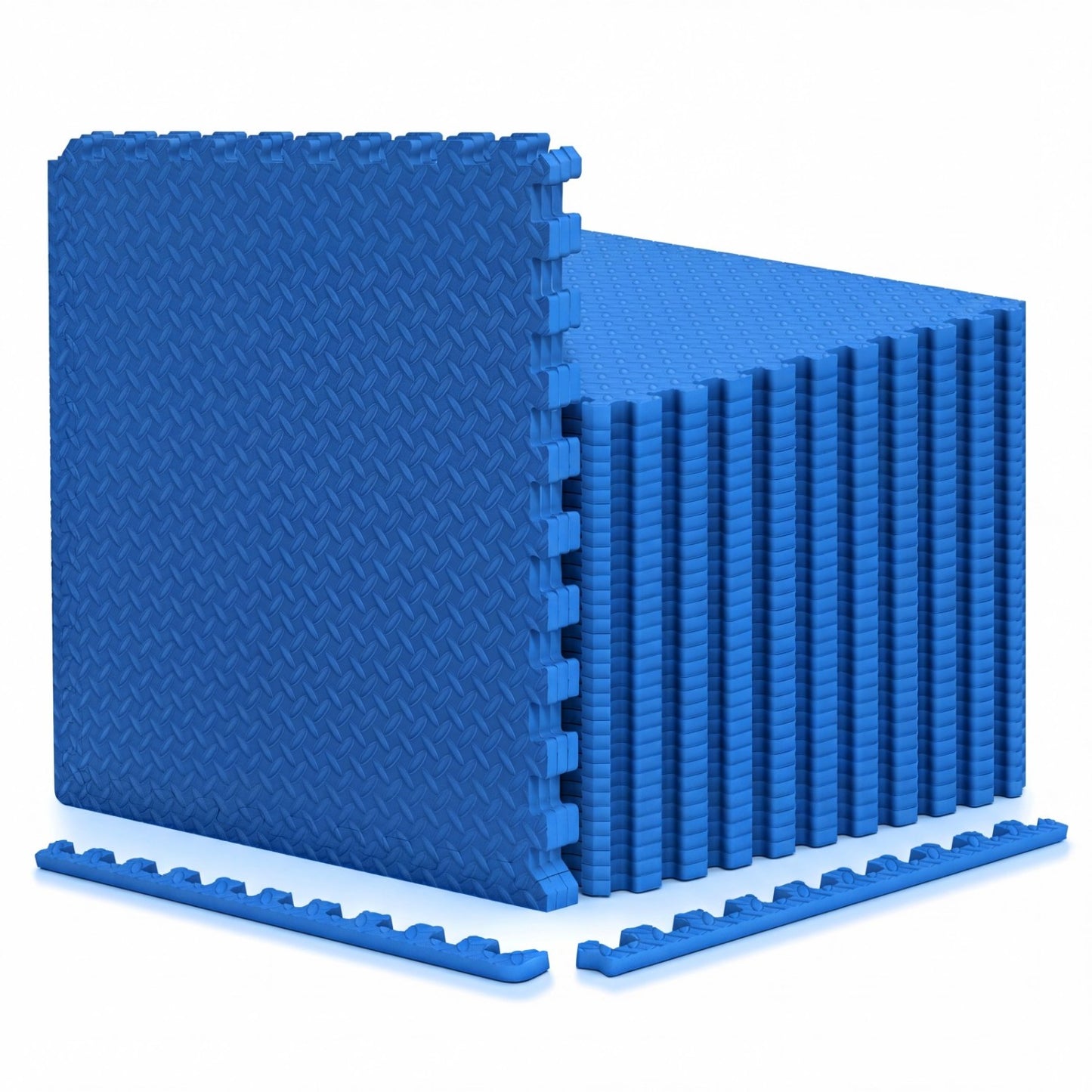 24Tiles 1/2" Puzzle Exercise Mats, Blue Yoga Accessories at Gallery Canada
