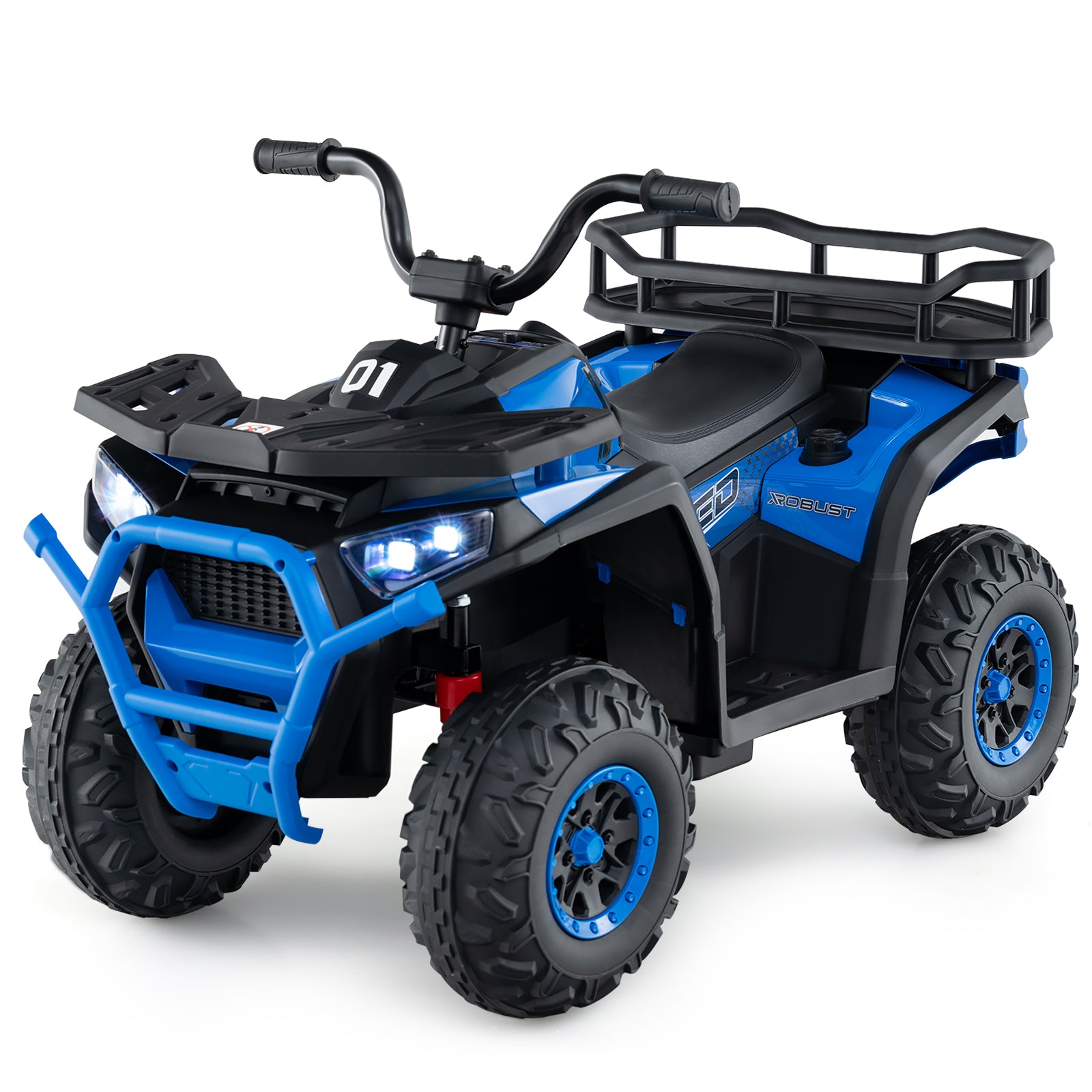 24V Kids Electric ATV Quad Car, Navy Powered Ride On Toys at Gallery Canada
