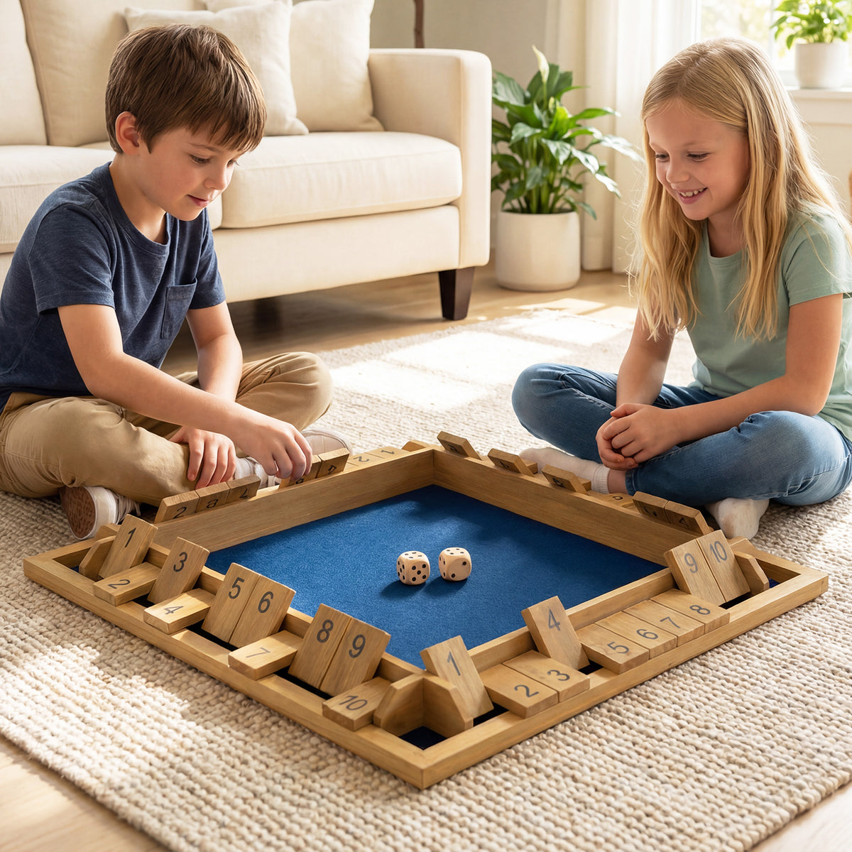 24 Inch Extra-Large Shut The Box Game, 2-4 Players Game Room at Gallery Canada