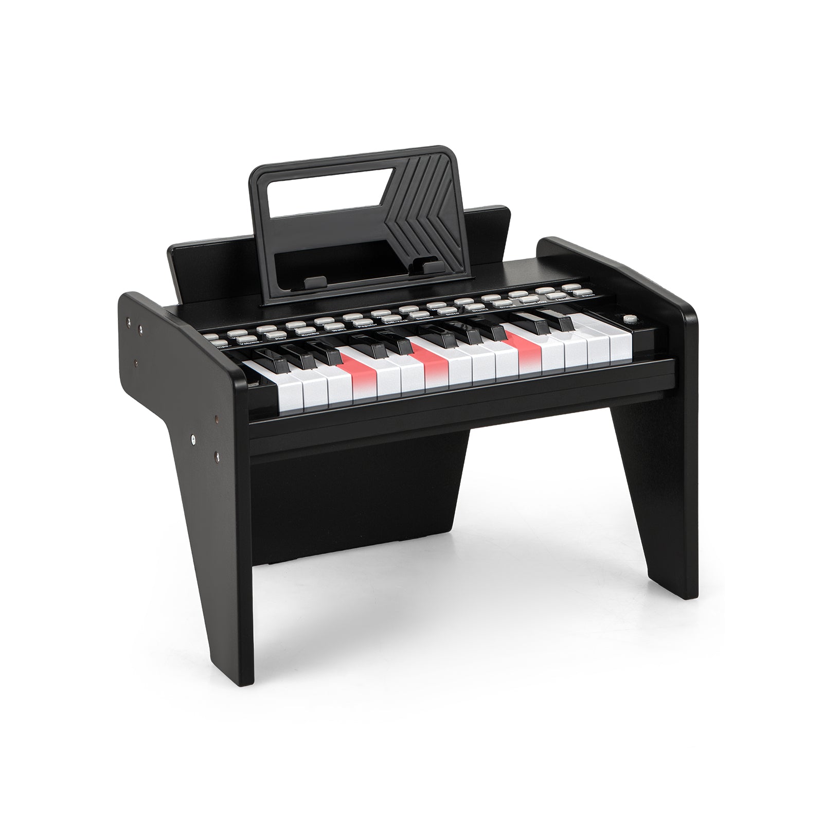 25 Keys Kids Piano Keyboard, Adjustable Speed Volume, Black Pianos & Keyboards at Gallery Canada