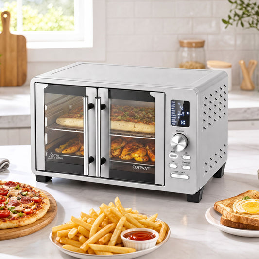 26.4 Quart French Door Convection Toaster Oven, 11 Presets, 1500W Toaster Ovens Options at Gallery Canada