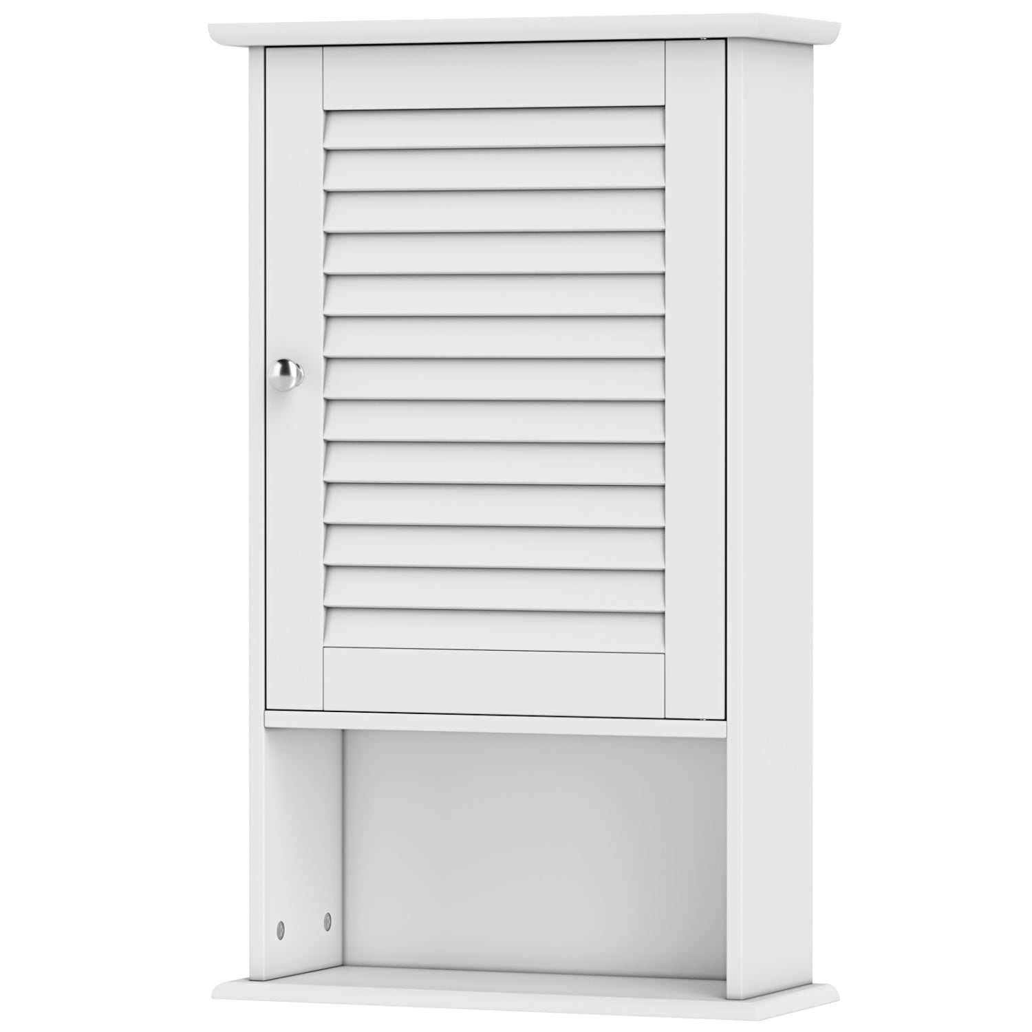 27.5 Inch H Wall Hanging Bathroom Storage Cabinet, White Wall Cabinets at Gallery Canada