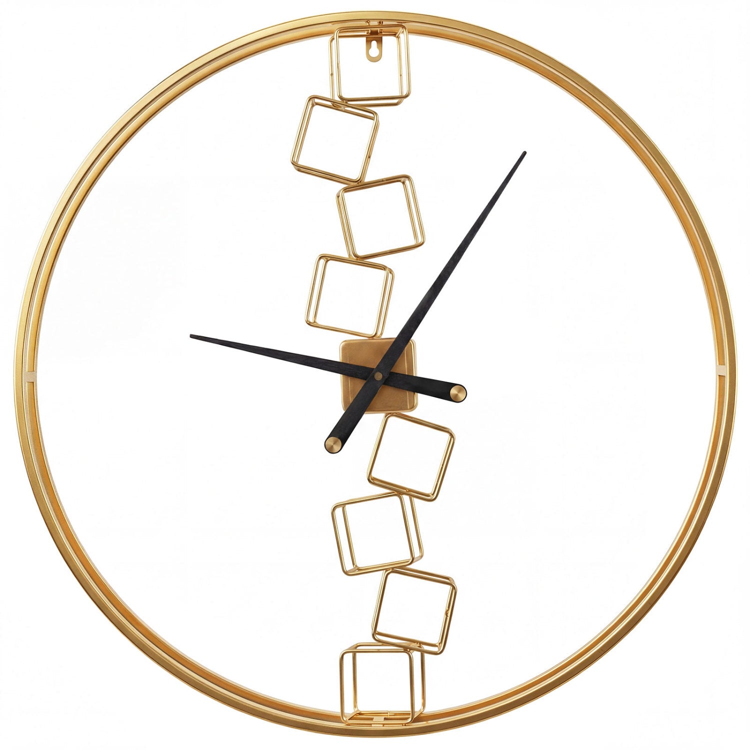 27 Inch Large Wall Clock, For Living Room Bedroom Kitchen, Yellow Decorative Accessories at Gallery Canada