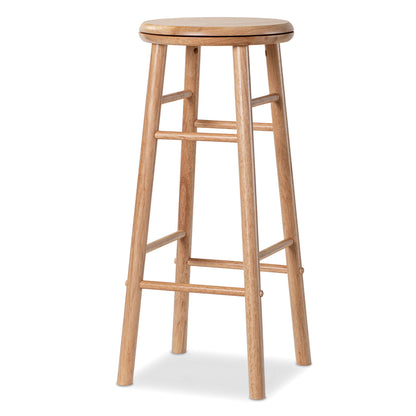 29" Swivel Bar Stools Set of 2, Natural Bar Stools at Gallery Canada