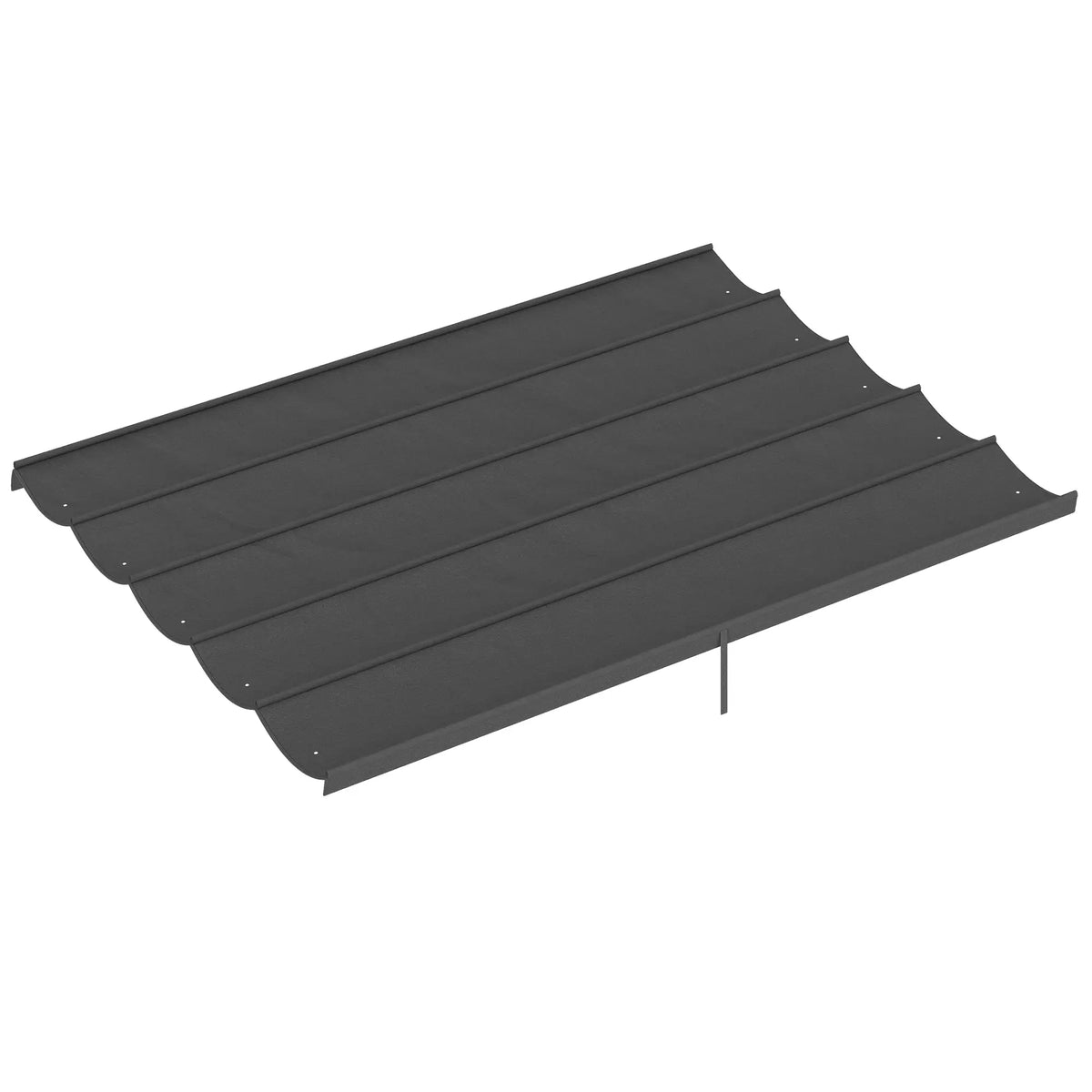 8.5'x11.5' Retractable Pergola Canopy Replacement, Dark Grey Gazebo Canopy Replacement at Gallery Canada