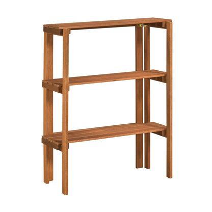 2/3-Tier Folding Wooden Storage Shelves for Entryway and Garden-3-Tier Plant Stands at Gallery Canada