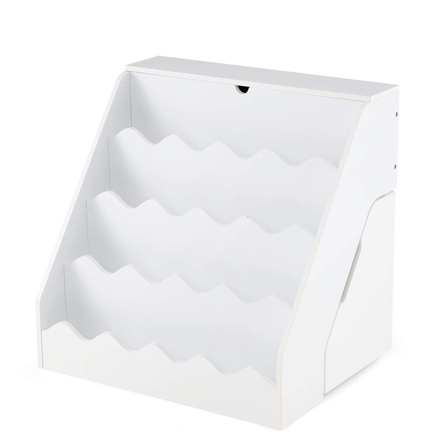 Kids Bookshelf Toy Storage Organizer, White Kids Storage at Gallery Canada
