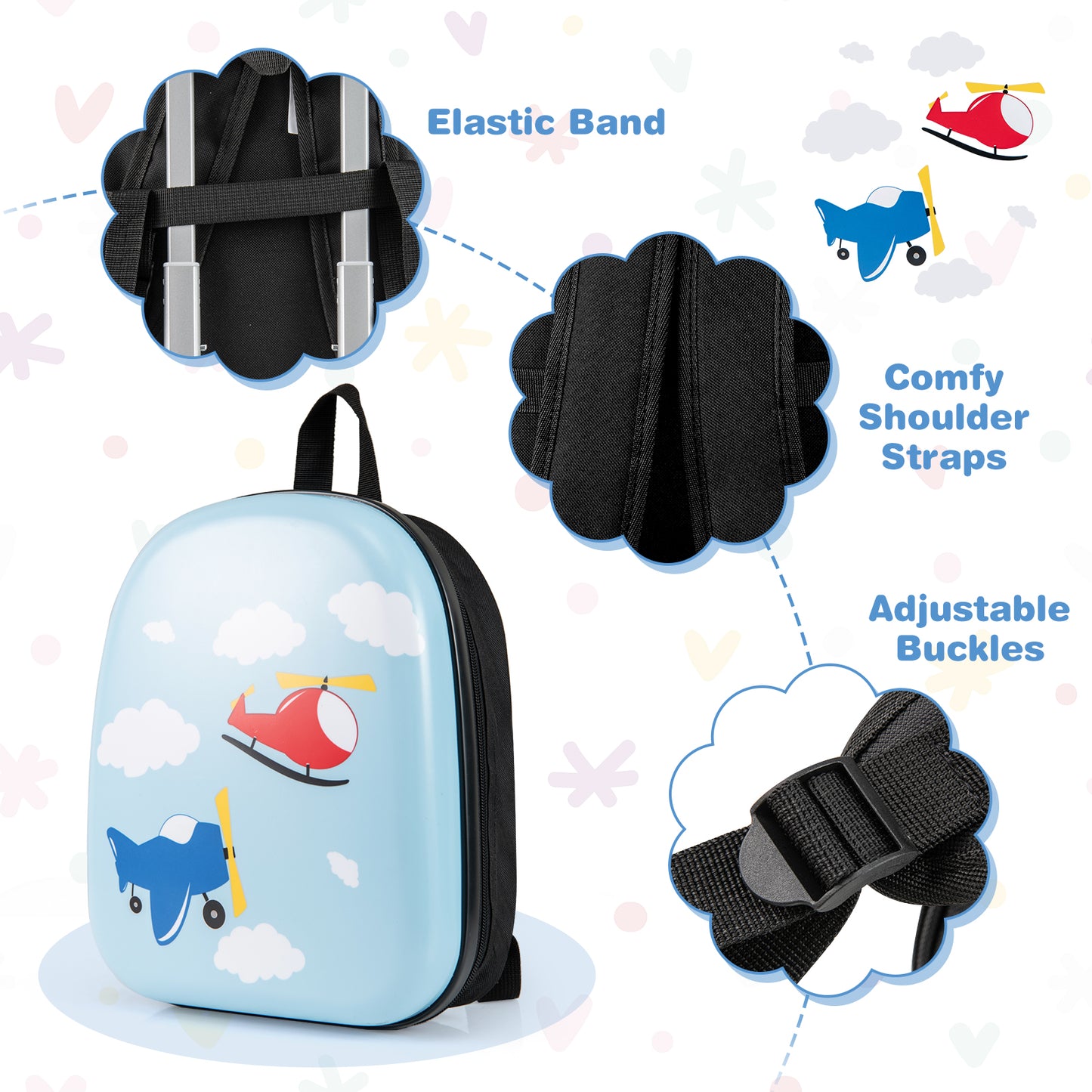 2 PCS Kid Luggage Set, Spinner Wheels, Dark Blue Kids Luggage at Gallery Canada