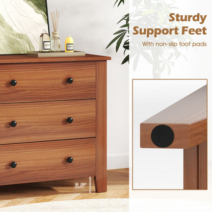 2-Pack 3 Drawer Dresser Chest, Walnut Dressers & Chests at Gallery Canada