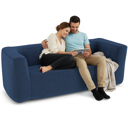 2-Person Portable Blow Up Sofa with Detachable Cover, Blue Sofas & Loveseats at Gallery Canada