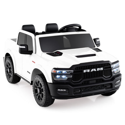 2 Seater 24V Ride On Toy For Big Kids, White Powered Ride On Toys White at Gallery Canada