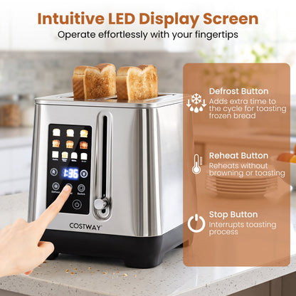 2 Slice Toaster, 6 Browning Levels, 4 Bread Types, Silver Small Appliances at Gallery Canada